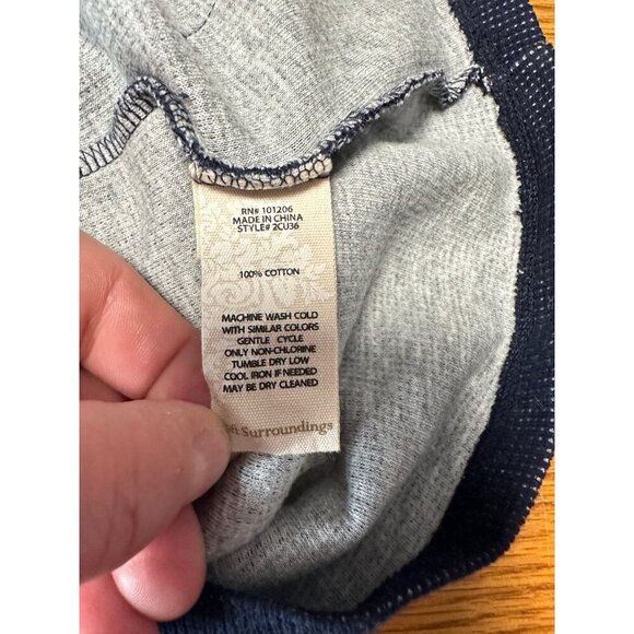 Soft Surroundings Long Sleeve Mixed Button Pocket Tunic Size S - Picture 6 of 8